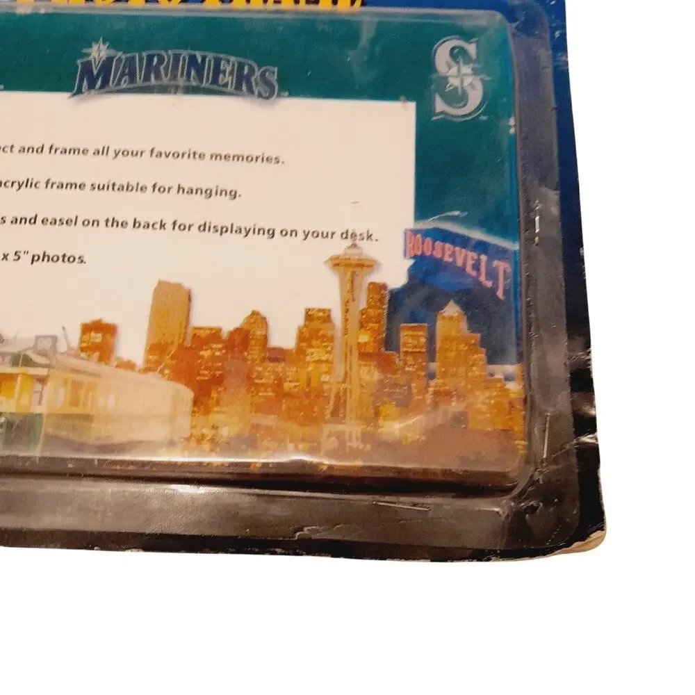 MLB Seattle Mariners Acrylic 3X5 Baseball Picture Photo Frame